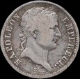 1 franc tête laurée Empire Français avers